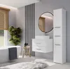 NEL 60 Badezimmer-Waschtischunterschrank, weiß, Produktbild-Vorschau 5
