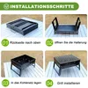 Holzkohlegrill, Reisegrill, Edelstahl Campinggrill, Produktbild-Vorschau 6