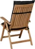 Madison Stuhl Kissen mit hohem Rückenpanama 123x50 cm Produktbild-Vorschau 3