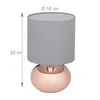 Relaxdays nočná lampa dotyková stmievateľná, moderná Náhľad obrázku produktu 4
