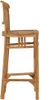 vidaXL Barhocker Teak Massivholz Produktbild-Vorschau 2