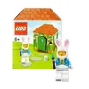 A LEGO Creator Easter Bunny Hut set packaging with two LEGO figures in bunny costumes. Produktbild-Vorschau