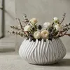 Mauro Ferretti Cache-pot Honduras Ø 40x20 cm blanc lavé Voir les images du produit 8
