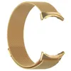 A gold-colored metal mesh watch band with a magnetic clasp, shown against a white background. Náhled obrázku produktu