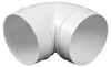 Verbindungsstück Bogen 90° Circular PVC Nennweite 100 mm Produktbild-Vorschau 1
