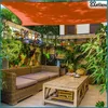 Sonnensegel für Gartenterrasse, UV-Sonne, rot, 4x3 m Produktbild-Vorschau 12