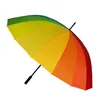 Großer Regenschirm Regenbogen XXL Stockschirm Partnerschirm Produktbild-Vorschau 2