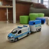 Kids Globe VW Transporter Polizei mit Pferdeanhänger Produktbild-Vorschau 7