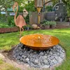 CLGarden Springbrunnen Cortenstahl Wasserschale SCWS80 Produktbild-Vorschau 11