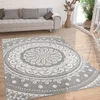 Outdoor Teppich wetterfest & robust Mandala Boho Design Produktbild-Vorschau 2