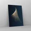 Bilder auf glas - Einteilig - Golden Borsten Abstraktion - Produktbild-Vorschau 4