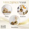 IvoQ zlatá keramická sada váz - elegantní a moderní design Náhled obrázku produktu 4