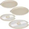 tectake® Kochtopfset, 16-tlg., abnehmbare Griffe, Produktbild-Vorschau 10
