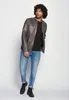 Maze Lederjacke Flint Herren grey XXL Produktbild-Vorschau 8