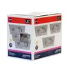 3 x Briloner LED Einbauleuchte eckig Titan IP23 3 x 5W Produktbild-Vorschau 12