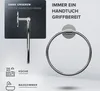 ovimar Handtuchring Bovbjerg rund | Edelstahl Silber | Produktbild-Vorschau 2
