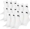 15 Paar Uni Puma Short Crew Sportsocken in Weiß Größe 43-46 Produktbild-Vorschau 1