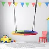 Relaxdays Nestschaukel, Ø 100 cm, Kinder & Erwachsene, Produktbild-Vorschau 5