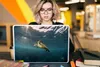 MuchoWow® Laptop Aufkleber Sticker Cover Schildkröte im Produktbild-Vorschau 5