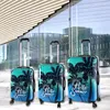 Reisekoffer Koffer Hartschalenkoffer Reisetrolley Blau Produktbild-Vorschau 7