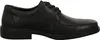 A side view of a black leather men's dress shoe. Náhľad obrázku produktu