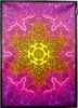 PSYWORK Schwarzlicht Stoffposter Neon "Shining Star", Produktbild-Vorschau 1