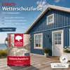 LEINOS Wetterschutzfarbe Friesenblau 2,5 l für Holz außen, Produktbild-Vorschau 3