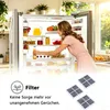 3er-Pack Kühlschrank-Luftfilter mit Aktivkohle, Ersatzfilter Náhľad obrázku produktu