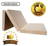 Natalia Spzoo vouwmatras 195x65x10 cm, beige - 3-delig Productafbeelding-voorbeeld 4