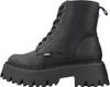 Buffalo Aspen Zip Schnürstiefel Schwarz Produktbild-Vorschau 6