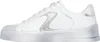 A side view of a white and silver sneaker. Produktbild-Vorschau