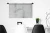 MuchoWow® Wandteppich Wandbehang Beton - Grau - Weiß 90x60 Produktbild-Vorschau 4