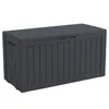 Floordirekt Gartenbox Holz-Optik wetterfeste Kissenbox 270L Produktbild-Vorschau 1