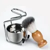 Herren Rasier-Set aus Edelstahl, Bartpflege-Set mit Produktbild-Vorschau 5