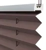 Plissee Klemmfix ohne Bohren 100x120cm Mokkabraun Produktbild-Vorschau 3