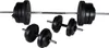 vidaXL Set di bilancieri + 2 manubri 60,5 kg Anteprima dell’immagine prodotto 1