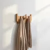 HOME DELUXE Patère PORTE - 32 x 3,5 x 15 cm, marron clair | Voir les images du produit 2