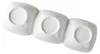 Plat de service en porcelaine BASIC, 3 compartiments, 32,5 Voir les images du produit 2