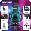 Závodní kancelářská židle Comodo s podnožkou - Náhled obrázku produktu 8
