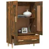 vidaXL Highboard chêne fumé 70x31x115 cm bois composite Voir les images du produit 4
