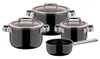 WMF Fusiontec Function Pro, Topf-Set, 4-teilig, Black Produktbild-Vorschau 2