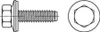 Fassadenschraube VG 6,3x45 Edelstahl A2 blank ASK 300 Stk Produktbild-Vorschau 1