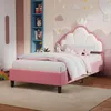 Lit bébé INONEFT 90 x 190 cm, lit rembourré avec éclairage Voir les images du produit 8