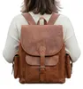 Belveder Rucksack aus Echt-Leder Kurierrucksack Produktbild-Vorschau 2