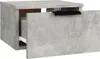 vidaXL Wand-Nachttische 2 Stk. Betongrau 34x30x20 cm Produktbild-Vorschau 7
