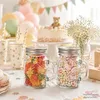 Glasbehälter 8cm 120ml mit Griff Deckel 2 Stück Produktbild-Vorschau