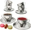 set di 6 tazze da caffè Alois con piattini 6 persone in Anteprima dell’immagine prodotto 1