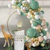 Balónky - Balónková girlanda - Zelená - Narozeniny - Dětská Náhled obrázku produktu 5