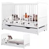 Babybett Leo 60×120 cm mit Schublade, Sofafunktion, Produktbild-Vorschau 4