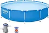 Bestway Steel Pro 56681 Frame Familienpool Rund 376 x 76 Produktbild-Vorschau 31